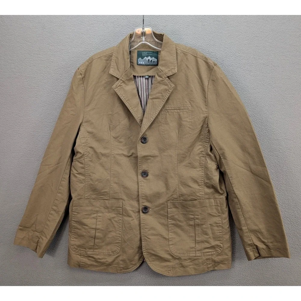 Men's Blazer Jacket Lightweight Windproof Water Repellent‎ Casual Outdoor Size S